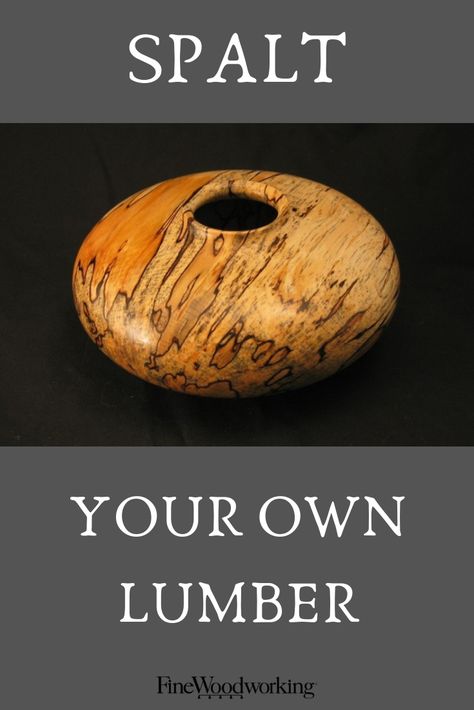 Spalt your own lumber Wood Turning Projects Awesome Ideas, Woodturning Ideas, Lathe Woodworking Projects, Wood Turning Yarn Bowl, Best Wood Lathe Rockler Woodworking & Hardware, Wood Carving Furniture, 12 Inch Wooden Hand Turned Bowl, Woodturning Emerging Bowl, Woodturned Vase