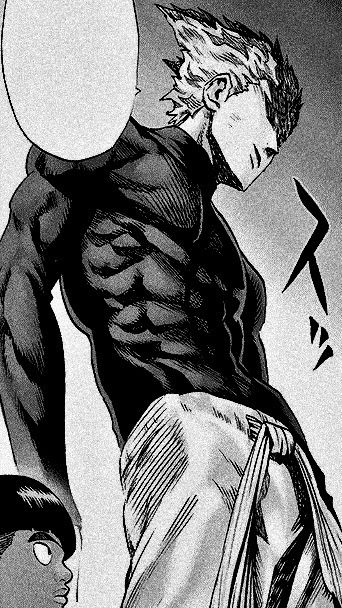 Garou Physique Wallpaper, Garou Muscle, Yusuke Murata Anatomy, Anime Physique, Yusuke Murata Art, Punch Manga, Caped Baldy, Garou One Punch Man, Man Pictures