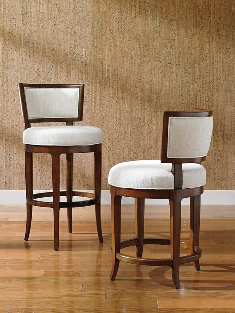 Macau Swivel Counter Stool Tommy Bahama Bar, Stool Ikea, Ikea Barstools, Island Stools, Bar Stools Kitchen Island, Bar Counter Stools, Tommy Bahama Home, Lexington Home, Stools For Kitchen Island