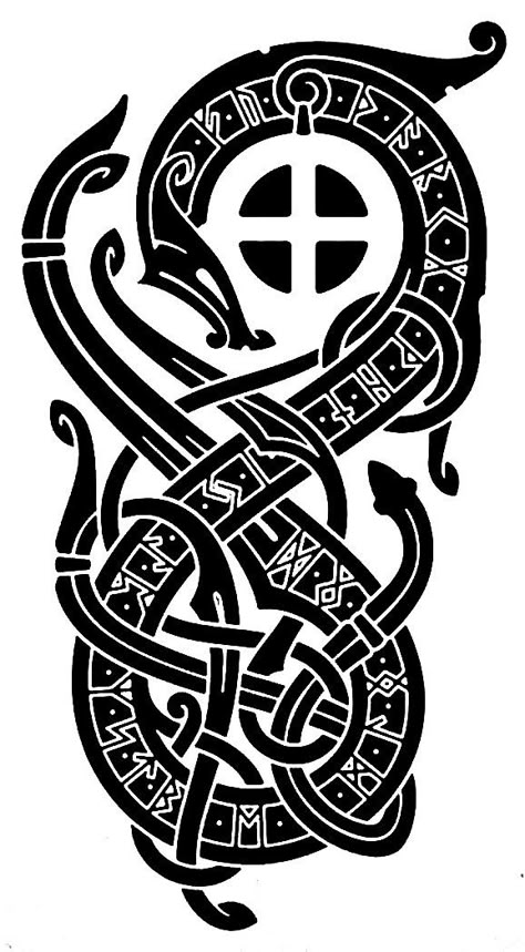 Norse Knots, Hamsa Tattoo Design, Viking Ornament, Symbole Viking, Viking Garb, History Tattoos, Hamsa Tattoo, Tattoo Templates, Norse Tattoo