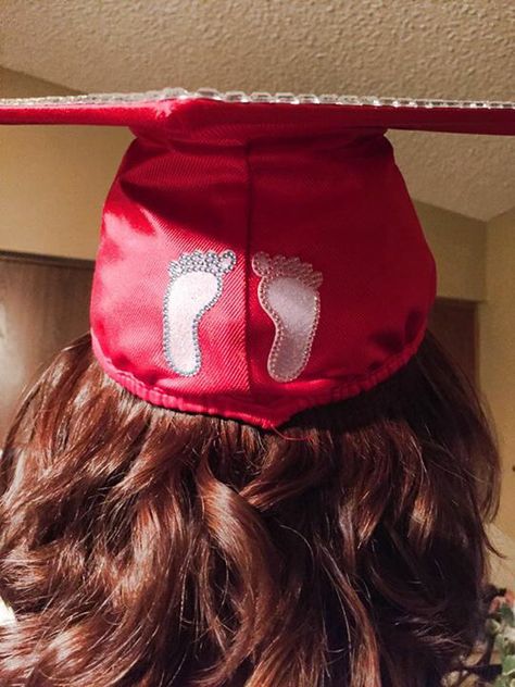 Baby nurse graduation cap Midwife Graduation Cap, Midwife Graduation Party, Nicu Nurse Cap Graduation, Postpartum Nurse Graduation Cap, Nicu Grad Cap, Nicu Nurse Grad Cap, Pediatric Nursing Graduation Cap, Ob Nurse Graduation Cap, Nicu Nurse Graduation Pictures