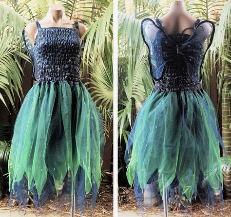 PLUS SIZE Fairy Dress Adult Size Party Costume with Wings - Halloween Midnight Blue/Green Tafetta/Tulle by DreamtimeFairy on Etsy https://www.etsy.com/listing/462922968/plus-size-fairy-dress-adult-size-party Mardi Gras Party Costume, Plus Size Fairy, Clothes For Women Over 60, Fairy Fancy Dress, Magical Dress, Fairy Princesses, Fantasy Costumes, Fairy Costume, Green Outfit