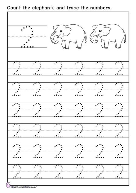 Find and Download Printable Worksheets for preschool, kindergarten and kids. #printable #worksheet #activity #preshool #bookactivity #tracing Trace Number 2 Worksheet, Number Tracing Worksheets Free Printable, English Worksheets For Ecd, Ecd Maths Worksheets, Tracing 1-10, Number 2 Tracing Worksheet, Numbers Tracing Printables Free, Trace Numbers 1-10, Learning Numbers 1-10 Free Printables