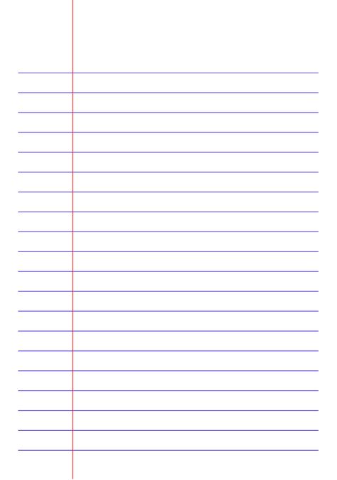 Printable Lined Paper Template with 8.7 mm line height. Choose page size and download for free. Line height: 8.7 mm Line weight: 0.2 mm Line color: blue Left and top margin: 32 mm  #writing #dotgridpaper #dottedlinedpaper #journal #planner2020 Free Paper Printables, Paper Templates Printable, Graph Paper Notebook, Cricut Explore Air Projects, Printable Lined Paper, Writing Practice Worksheets, Learning Cards, Ruled Paper, Grid Paper