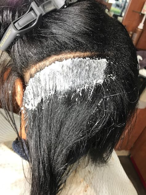 5 Things You Didn't Realize You Were Doing Wrong When Doing Your Own Relaxer Best Relaxer For Virgin Hair, Hair Relaxer For Curly Hair, Relaxers For Black Hair Before And After, Diy Relaxer For Black Hair, Texlaxed Hair Before And After Natural, Relaxer Before And After, Virgin Relaxer On Natural Hair, Hair Relaxer Before And After, Twist Out On Relaxed Hair