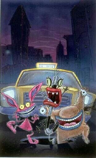 Aaahh! Real Monsters' Concept Art. Real Monsters Cartoon, Otto Tattoo, Ahh Real Monsters, Fairly Oddparents, Disney Illustration, Cartoon Drawings Of People, The Fairly Oddparents, Rocket Power, Cartoon Drawing Tutorial