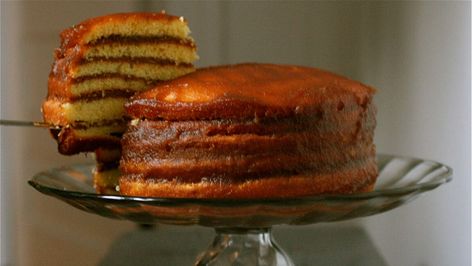 Apple Stack Cake Recipe, Stack Cake Recipe, Apple Stack Cake, Stack Cake, Appalachian Recipes, How To Stack Cakes, The Oregon Trail, Fruit Salads, Cooked Apples