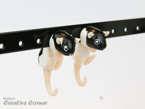 Rat Earrings, Rat Jewellery, Dumbo Ears, Fake Gauges, Jewerly Making, Piercing Ideas, Ear Piercing, Cool Pets, Pet Lover