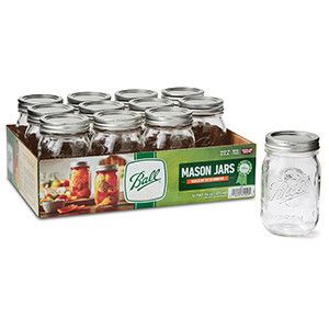 5 Food Storage Hacks That Will Help You Cut Down on Your Plastic Consumption Cocoa Drink, Canning Jar Lids, Pint Mason Jars, Jars With Lids, Wide Mouth Mason Jars, Ball Mason Jars, Clear Glass Jars, Mason Jar Lids, Glass Mason Jars