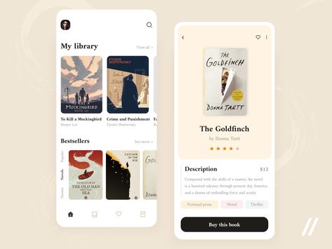 Book Store App by Purrweb UI Sell Used Books, Library App, Ux Design Inspiration, Online Book, Mobile App Ui, Book Community, Book Writer, Ui Design Inspiration, App Ui Design