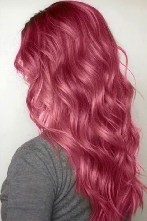 Colorful pink hairstyles (2) Pink Hairstyles, Pretty Hair Color, Hair Color For Women, Hair Color Pink, Dye My Hair, Hair Dye Colors, Hair Inspiration Color, Hair Inspo Color, Cool Hair Color