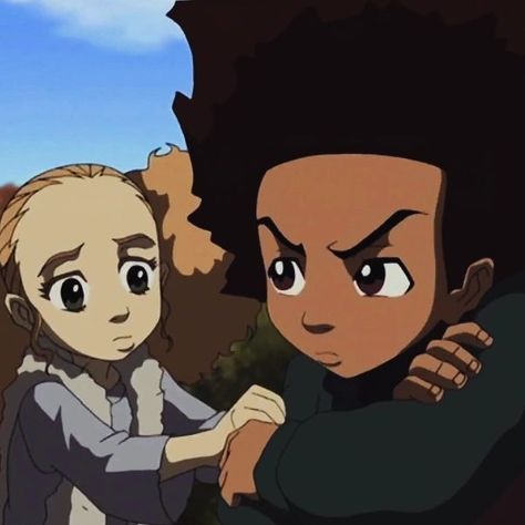 Jasmine X Huey, Jasmine And Huey, Boondocks Cartoon, Jazmine Dubois, The Boondocks Cartoon, Huey Freeman, Boondocks Drawings, Full Hd 4k, July 4