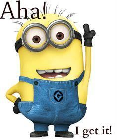 That Aha! moment, which is why we do what we do. Diy Minion Costume, Minion Humour, Despicable Me 2 Minions, Diy Minions, Minion Costumes, Funny Minion Memes, Ian Joseph Somerhalder, Minion Pictures, Minions Love