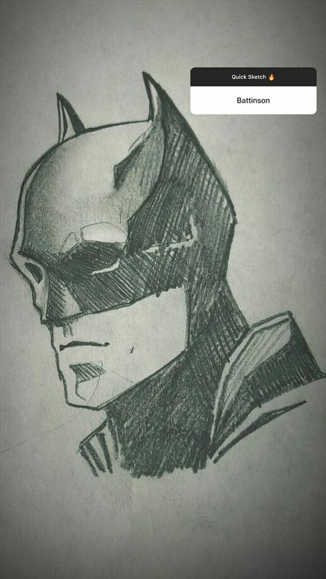 The Batman Drawing 2022, Batman Art Sketch, The Batman Sketch, How To Draw Super Heroes, Marvel Comics Art Sketch, Batman Sketch Easy, Hard Drawing Ideas Sketch, The Batman Drawing, Batman Drawing Sketches