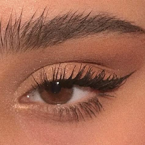 Nude Eye Makeup, Eye Makeup Simple, Shimmery Makeup, Eyes Don't Lie, Vampire Bride, Prom Eye Makeup, Makeup Simple, Eye Makeup Pictures, Pinterest Makeup