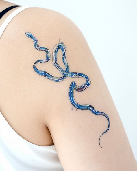 Dasol Kim (@soltattoo) • Instagram photos and videos Snake Tattoo, Infinity Tattoo, Cool Tattoos, Tatting, Body Art, Instagram Profile, Texture, Tattoos, Instagram Photos