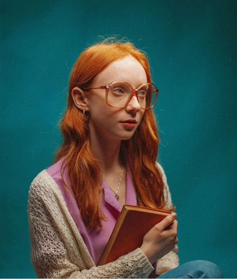 80s Nerd, Drawing Reference Photos, January 20, Reference Photos, Yearbook, Drawing Reference, Red Hair, Red, Hair