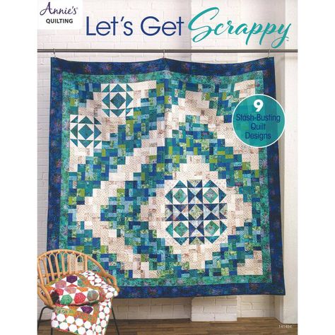 Quilt Pattern Book, Appliqué Quilts, Start Sewing, Scrappy Quilt Patterns, Scrappy Quilt, Crib Quilt, Book Quilt, Applique Quilts, Scrap Quilts