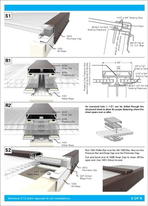 Skin System | CrystaLite, Inc. Glass Roof Detail, Metal Roof Construction, Skin System, Polycarbonate Roof Panels, Polycarbonate Roof, Roof Skylight, Building A Container Home, Roof Construction, Outdoor Living Design