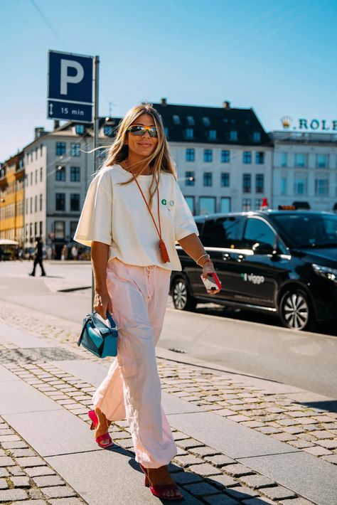 Neo Nordic: The Top Spring 2023 Trends at Copenhagen Fashion Week | Vogue Copenhagen Fashion Week Street Style, Copenhagen Street Style, Danish Fashion, Copenhagen Fashion, Copenhagen Style, Copenhagen Fashion Week, Street Style Summer, Spring Fashion Trends, Spring Street Style