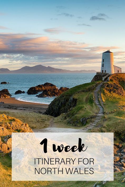 1 week itinerary in North Wales Travel Inspiration Photography, Wales Holiday, Diy Hack, Wales Travel, Visit Wales, Snowdonia National Park, United Kingdom Travel, Inspiration Photography, Voyage Europe