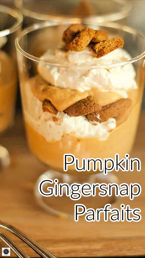 Pumpkin Mousse Parfait, Light Fall Desserts, Mousse Parfait, Light Dessert, Light Fall, Pumpkin Mousse, Pumpkin Pie Mix, Jello Desserts, Parfait Recipes