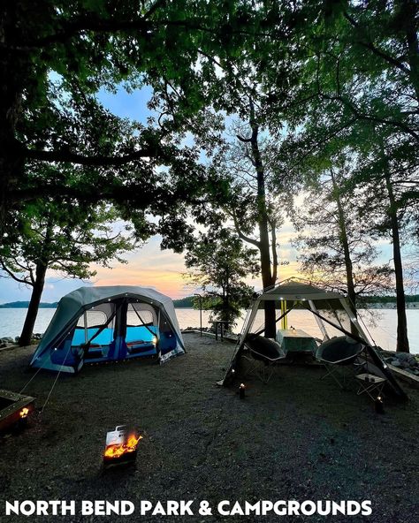 If you’re all about making the most of the summertime weather, plan an outdoor getaway to one of these gorgeous campgrounds. From beachfront camping with stunning ocean sunrises to trailside campsites in Virginia’s national parks, you’ll find incredible spots to pitch your tent. ❤️ Mount Rogers National Recreation Area in @visitgrayson & @visitsmythcounty is home to the highest peak in Virginia. It is also home to a large population of wild ponies, but remember don't pet the ponies and pick ... Camden Park West Virginia, Camping In West Virginia, Pipestem State Park West Virginia, Cacapon State Park West Virginia, Virginia Beach Oceanfront, Virginia, Tent, National Parks, Camping