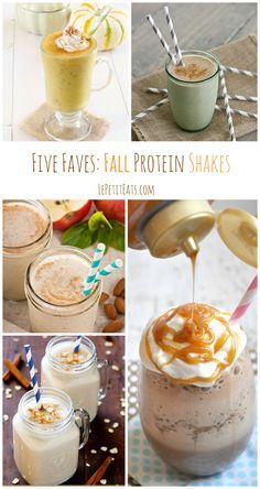 Five Fall Protein Shakes to die for on Le Petit Eats Birthday Cake Vegan, Protein Shake Ingredients, Breakfast Shakes Protein, Protein Shake Recipe, Vegan Protein Shake, Easy Vegetarian Dinner, Homemade Almond Milk, Cake Vegan, Eat Seasonal