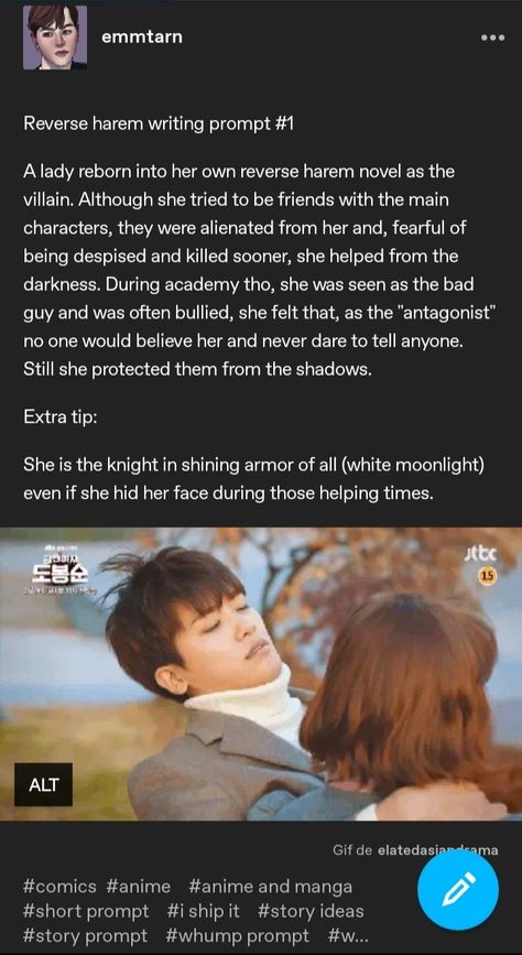 White writing over dark gray background with a man being carried by a girl in a princess style. Reverse Harem Writing Prompts, Reverse Harem Manga, Reverse Harem, Creative Writing Tips, Writing Inspiration Prompts, Knight In Shining Armor, Writing Prompt, Work Quotes, The Villain