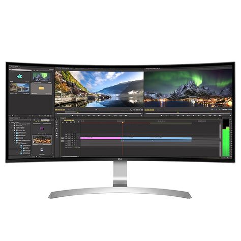 Curved Monitor, Cool Bluetooth Speakers, Curved Screen, System Camera, Lg Electronics, Pc Monitor, Ultra Wide, Personal Computer, Dream Apartment