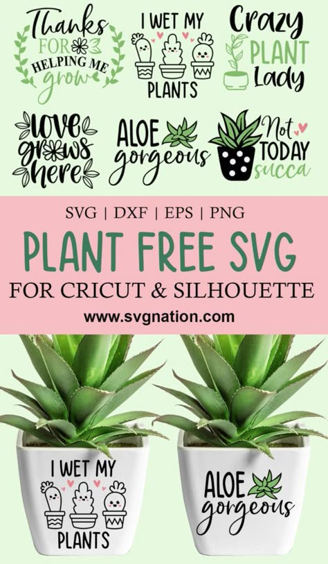 plant quotes svg, plant svg, free plant svg Plant Svg Free Cricut, Plant Lady Svg Free, Cricut Projects Plant Pots, Planter Cricut Ideas, Funny Plant Pot Sayings, Inspirational Quotes Svg Free, Quotes For Plant Pots, Plant Cricut Projects, Plant Pot Quotes