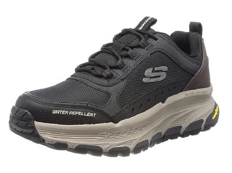 Skechers Trainer: Skechers Men's Trainers, Outdoor Overlay Lace Up Sneaker W/ Air-Cooled Memory Foam #shoe #shoes #trainer #mensshoe #memoryfoamshoe #footwear #menstrainers Memory Foam Shoes, Mens Trainers, Memory Foam, Shoes Mens, Shoe Bag, Lace Up, Sneakers, Lace