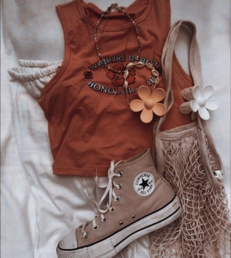 Kiara Aesthetic, Kiara Carrera Core Aesthetic, Shaved Head, + Core + Aesthetic, Converse All Star, Outer Banks, Cute Fits, Summer Aesthetic, All Star