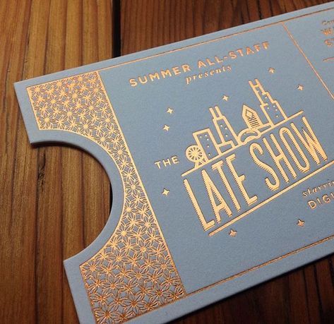 40 Luxurious Print & Packaging Designs With a Gold Foil Finish Gala Ideas, Ticket Design, 카드 디자인, Packaging Designs, Cards Design, Print Designs Inspiration, Print Packaging, Package Design, Instagram Foto