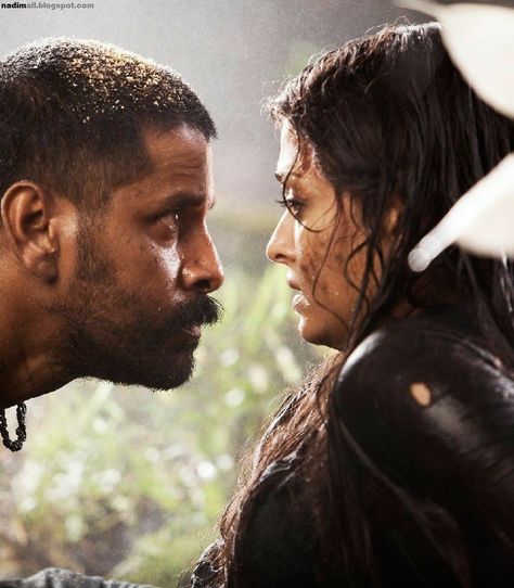 Ravanan Movie Images, Ravanan Movie, Aishwarya Rai Movies, Miss You Images, Mani Ratnam, Cute Movie Scenes, Cool Illusions, Movie Pic, Ar Rahman