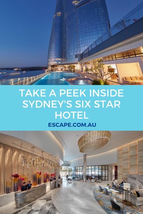 After four years of construction, select Crown Sydney venues are now open to the public for the first time, including its highly anticipated 6-star luxury hotel Crown Towers and restaurant line-up including a’Mare, Woodcut, Nobu and Yoshii’s Omakase. Here's a sneak peek... #travel #australia #sydney #seeaustralia Crown Sydney Hotel, Crown Sydney, Chic Beach House, Romantic Hideaways, Sydney Hotel, Luxury Glamping, Darling Harbour, Business Ownership, Australia Sydney