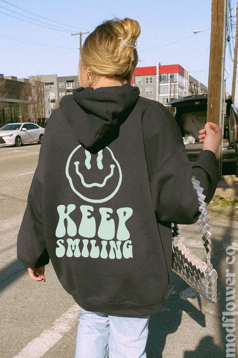 Hoodies Aesthetic Girl, Have A Good Day Hoodie, Aesthetic Smile, Aesthetic Hoodies, Aesthetic Sweatshirt, Hoodies Aesthetic, Sweatshirt Aesthetic, Hoodie Aesthetic, Aesthetic Hoodie