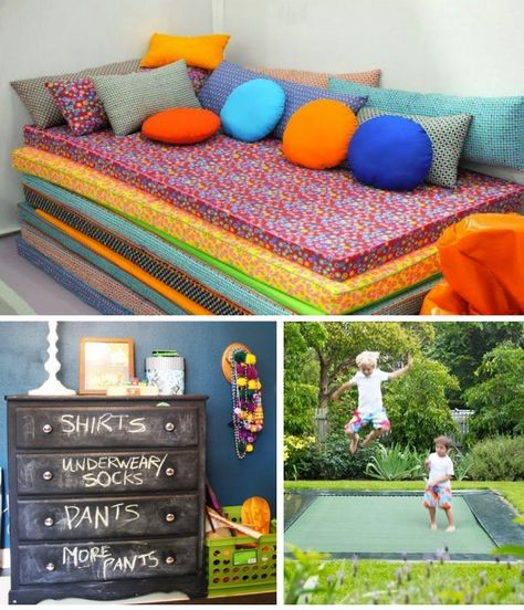 20 Hacks for the House Viria, Foam Sheets, On The Floor, Home Hacks, My New Room, Boy's Room, The Floor, Home Projects, Home Organization