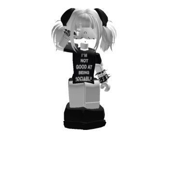 Black And White Roblox Avatar, Y2k Roblox Outfits, Y2k Roblox Avatars, Y2k Emo Aesthetic, White Girl Outfits, Emo Roblox Outfits, Roblox Oc, Cute Black Shirts, Emo Fits