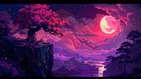 Desktop Wallpaper Vaporwave, Pixel Computer Background, Wallpaper For Ps4 Background, Aesthetic Wallpaper Sky Night, Horror Wallpaper Computer, 2440x1440 Wallpaper, Japanese Wallpaper Aesthetic Laptop, 8k Aesthetic Wallpaper, Pixel City Wallpaper Pc