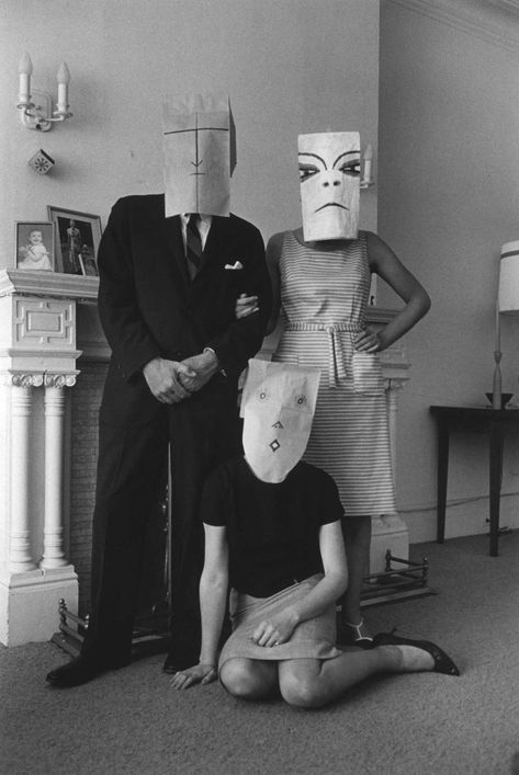 Inge Morath, Mask Photography, Saul Steinberg, Creepy Masks, Wal Art, Chelsea Hotel, Paper Mask, Brown Paper Bag, Masks Art