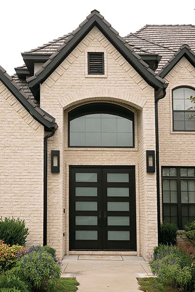 Acme Brick Tile & Stone is a true game-changer when it comes to what’s on the outside (and inside!) of a home. It’s much more than just the essentials to homebuyers, builders and architects alike. #home #decor #brick #Arkansas #FirstImpressions Kathy Smith, Acme Brick, Limestone House, Pond House, Stone Exterior Houses, Windsor House, Brick Detail, Brick Tile, House Details