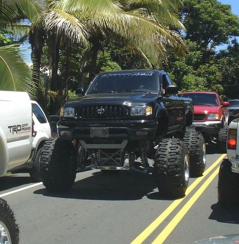 Lifted Toyota Tacoma                                                                                                                                                                                 More Lifted Toyota Tacoma, Toyota Tacoma Off Road, Toyota Trucks 4x4, 2002 Toyota Tacoma, Jacked Up Chevy, Toyota Pickup 4x4, Toyota Tacoma Sr5, Nice Trucks, Toyota Suv