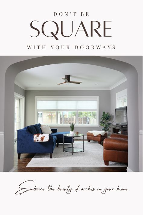 arched doorways Modern Arched Doorways Interior, Curved Doorways Interior, Wide Arched Doorway, Wide Doorway Ideas, Curved Doorway, Kitchen Expansion, Arched Doorway, Arched Doorways, Arch Doorway