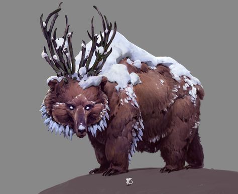 Bear Art from Ori and the Will of the Wisps #art #artwork #gaming #videogames #gamer #gameart #conceptart #illustration #oriandthewillofthewisps #creature Bear Fantasy Art, Fantasy Bear, Dnd Pets, Ori And The Blind Forest, Concept Art Gallery, Creature Inspiration, Hybrid Art, Fantasy Animals, Fantasy Beasts