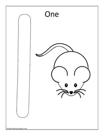 Color the Number 1 Coloring Pictures Of Animals, Color The Number, Numbers Preschool Printables, Free Coloring Pictures, Coloring Pictures For Kids, Preschool Number Worksheets, Fun Worksheets For Kids, Turtle Coloring Pages, Turkey Coloring Pages