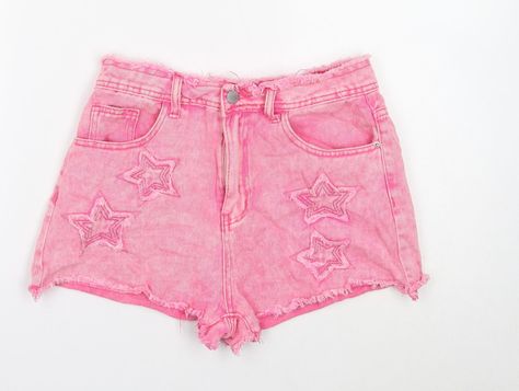 Womens Mens Girls Boys Baby SheIn Womens Pink Geometric Cotton Cut-Off Shorts Size M Regular Zip - Star Pattern £4.50 Item Details Brand: SheIn Material: Cotton Colour: Pink Size: M Type: Shorts Department: Women Style: Cut-Off Fabric Type: Denim Size Type: Regular Pattern: Geometric Fit: Regular Closure: Zip Waist Size: 27 in Rise: High (Greater than 10.5 in) Condition: Very Good Condition Keywords: Star Pattern Other Materials: Polyester About Postage Payment Returns Nicki Minaj Outfits, Denim Colour, Star Pattern, Boys Baby, Pink Outfit, Cut Off Shorts, Greater Than, Nicki Minaj, Star Patterns