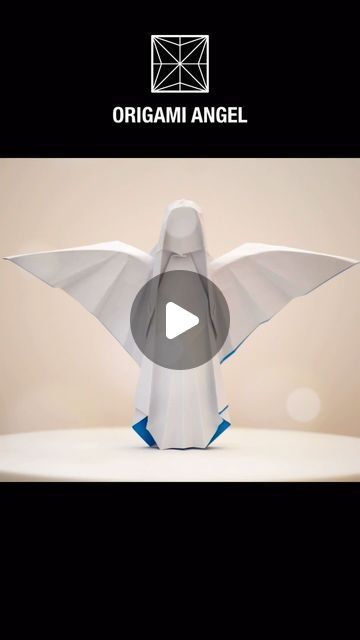 Paper Crafts 1101 on Instagram: "ORIGAMI ANGEL

Designed by Max Hulme
Modified by Papercrafts 1101

#basteln #papierengel  #papercrafts #origami #angel" Engel Diy, Origami Angel, By Max, May 31, Origami, Craft Ideas, Angel, Paper Crafts, On Instagram