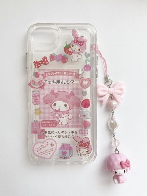 Clear Phone Case Design, Hello Kitty Phone Case, Capas Samsung, Phone Case Aesthetic, Kawaii Phone Case, Cute Phone Case, Case Aesthetic, Phone Inspiration, Pretty Iphone Cases