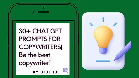 In this blog, we will share some Chat GPT copywriting prompts you can use as a copywriter. We'll explore a variety of Chat GPT prompts, including eye-catching headlines, compelling introductions, email subject lines, and more. Chat GPT prompts can be useful for increasing your content marketing, improving your sales writing, or engaging your target audience. Copywriting Prompts, Introductory Paragraph, Website Copywriting, Traditional Advertising, Blog Banner, Copy Editing, Sales Letter, Email Subject Lines, Digital Marketing Trends